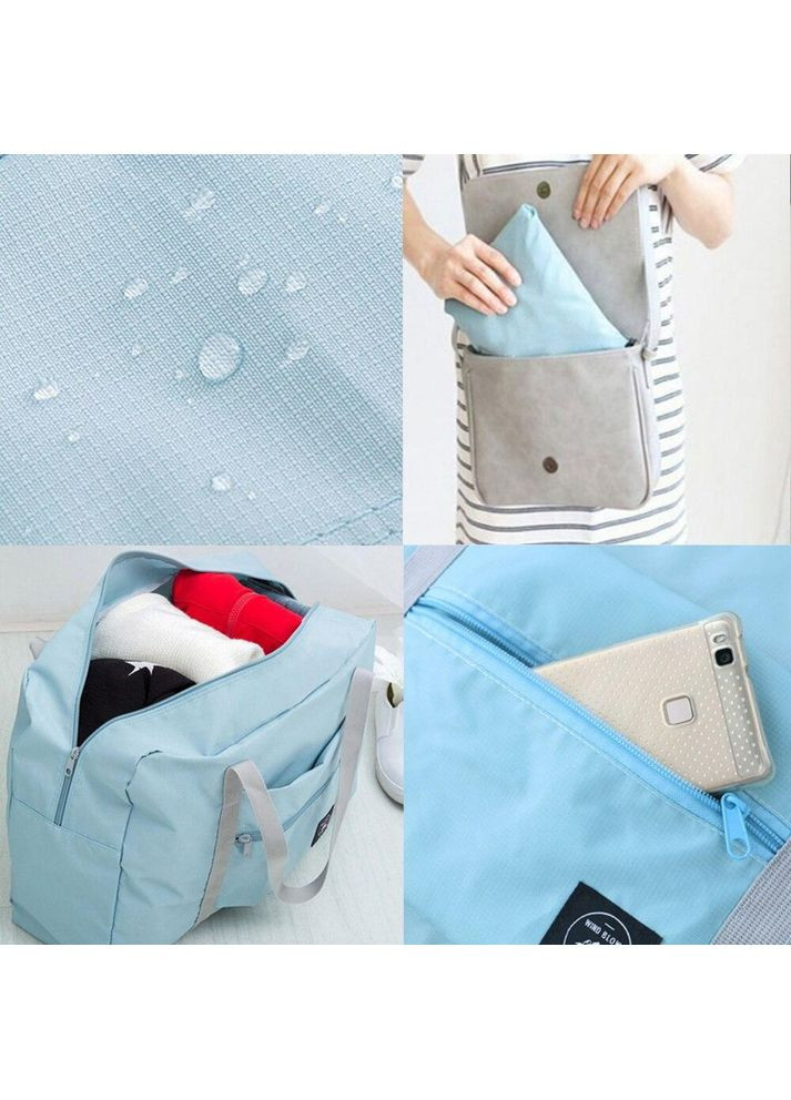 Спортивная дорожная сумка для ручной клади Бирюзовая No Brand (356767203)