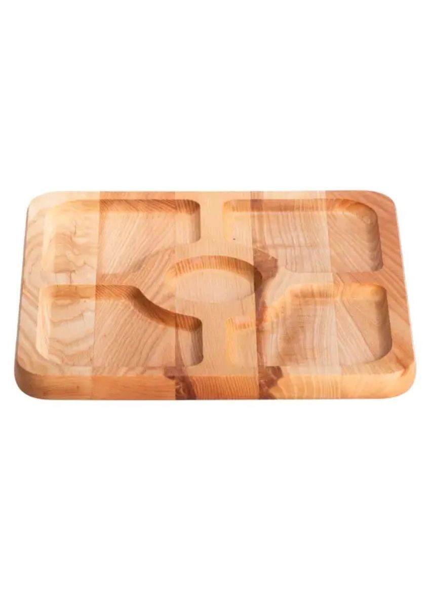 Менажница на 5 секций деревянная 30×20 см T54W300 LUGI (370801931)