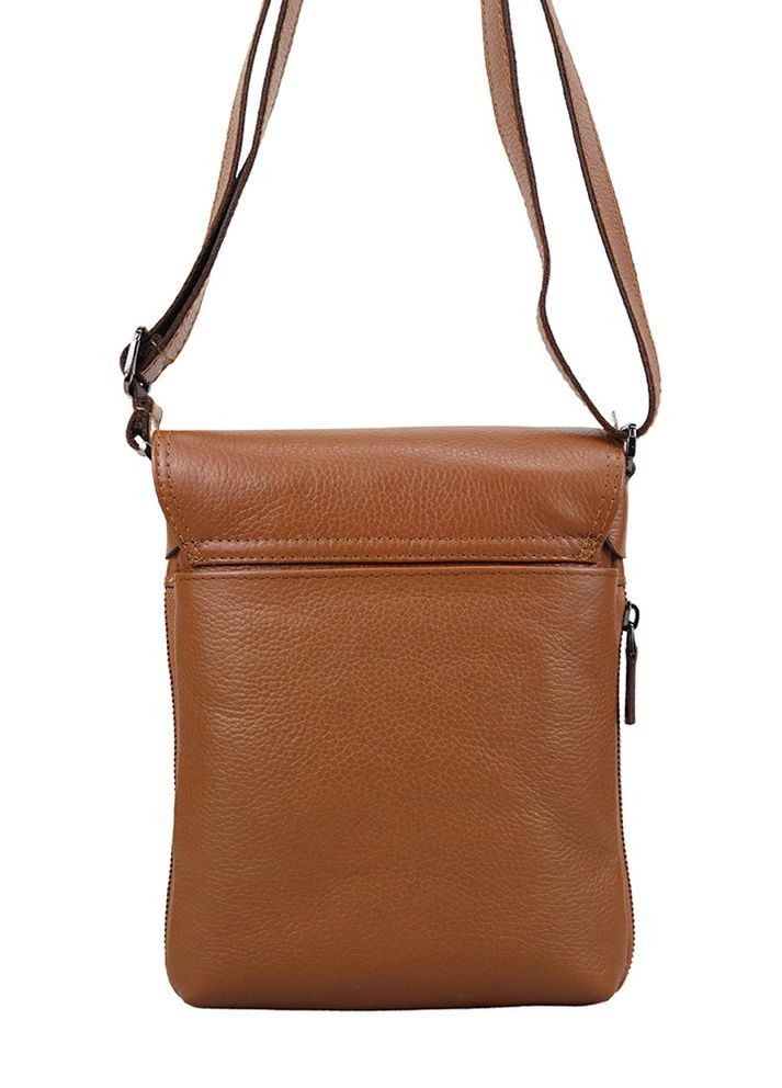 Сумка барсетка мужская из натуральной карамельной кожи (Д/Ш/В) 19/5/23(см) Karya (336377991)