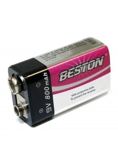 Акумулятор CR-9V,, 1 шт, Blister, 800 mAh (AAB1823) 000-AAB1823 Beston (395354680)