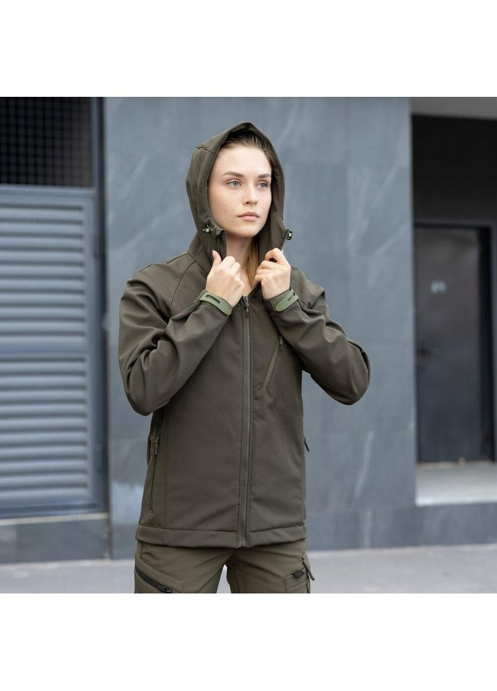 Оливкова (хакі) демісезонна куртка matrix Vakko