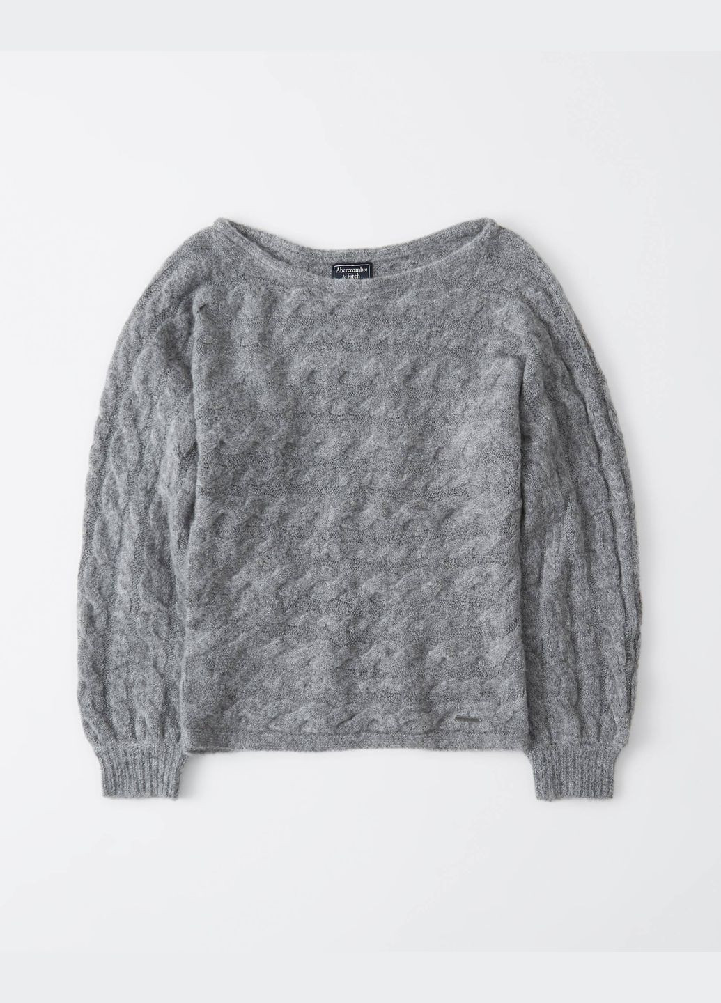Серый демисезонный свитер женский - свитер af6185w Abercrombie & Fitch