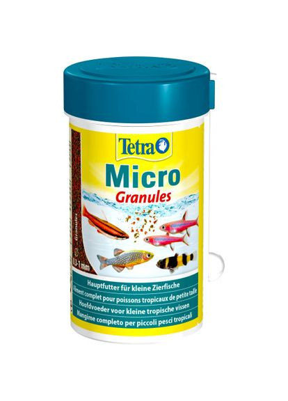 Корм Micro Granules для акваріумних дрібних рибок, 100 мл (гранули) (*) Tetra (323153428)