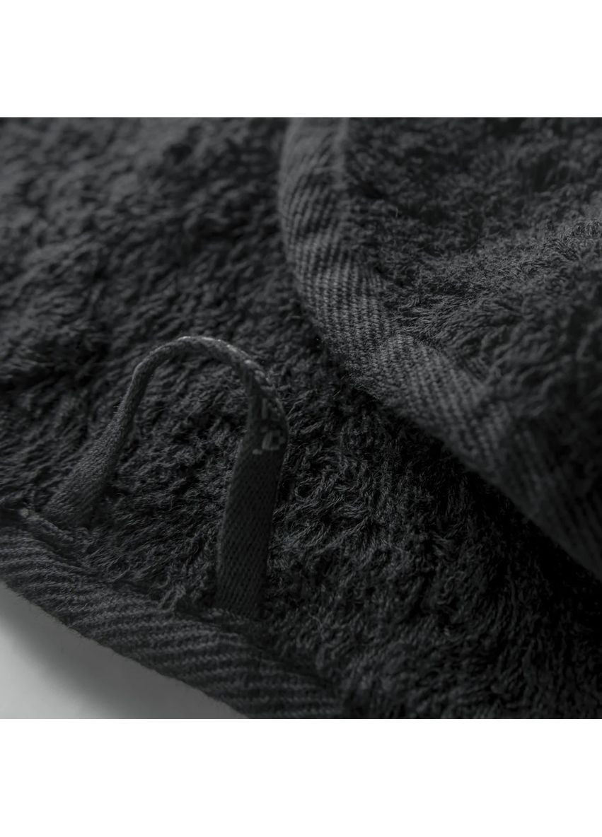 Махровое полотенце Egoist Black, 46x76 см Graccioza комбинированный