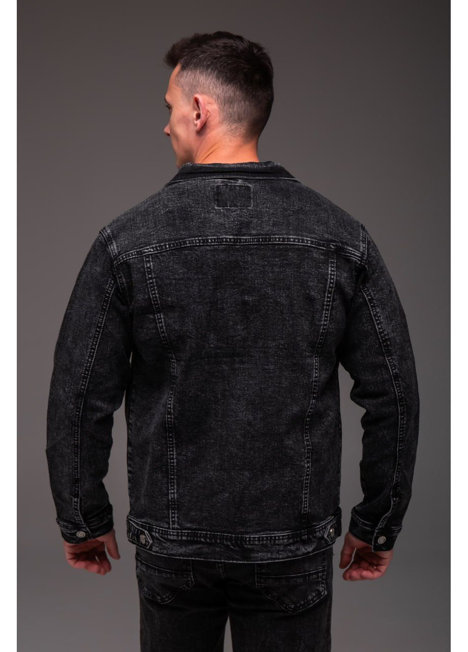 Черная демисезонная ветровка No Brand