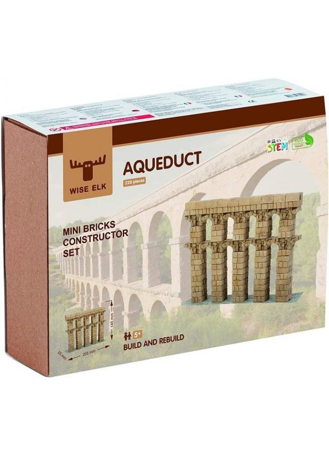 Керамический конструктор из мини-кирпичиков Акведук (70606) Wise Elk (364112321)