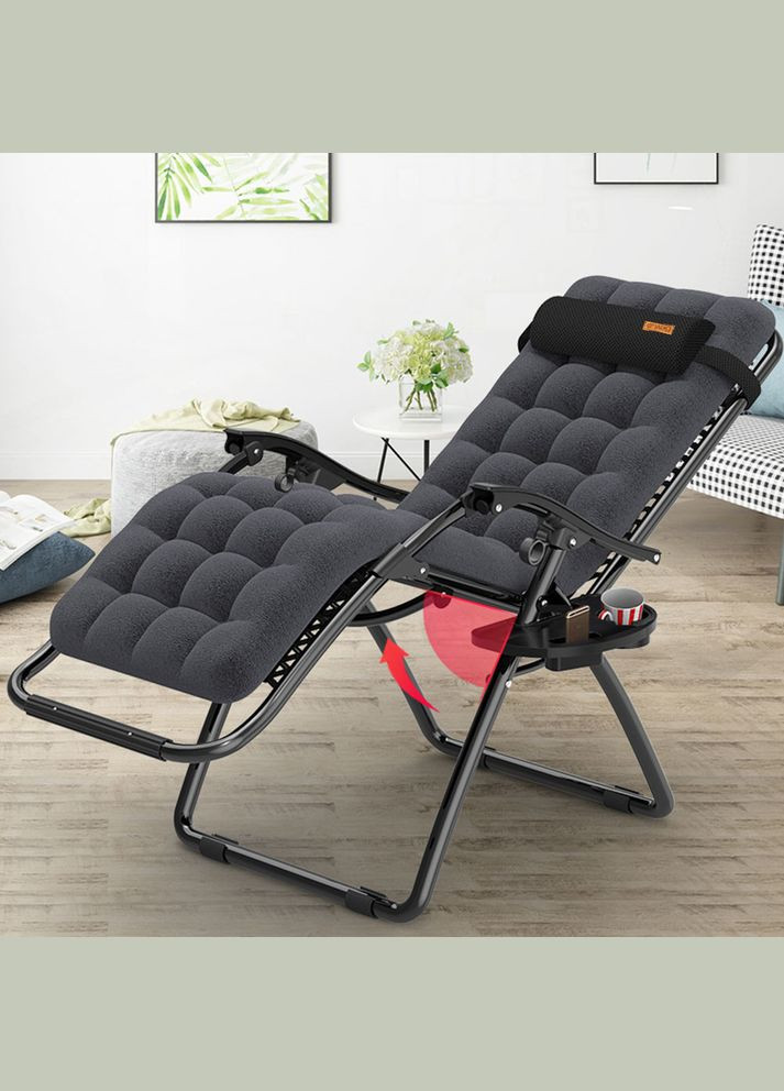 Раскладное кресло шезлонг садовый Zero Gravity R-03 + матрас WCG (342120577)