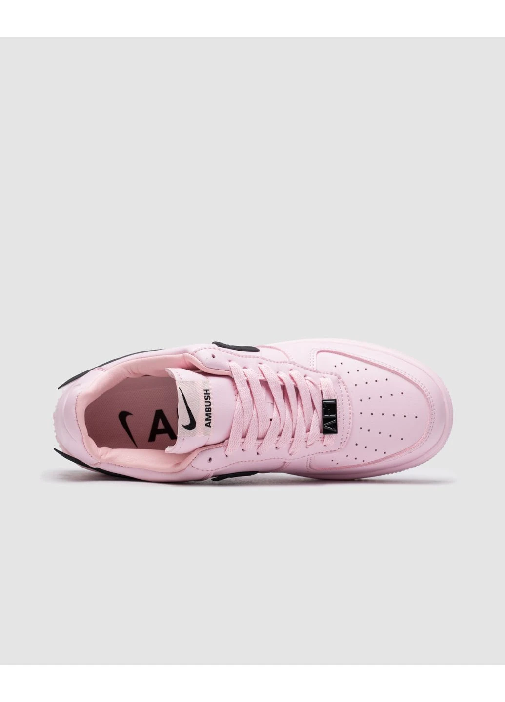 КРОССОВКИ ЖЕНСКИЕ NIKE AMBUSH X AIR FORCE 1 LOW PINK НАЙК АИР ФОРС РОЗОВЫЕ No Brand розовые демисезоны (392008552)