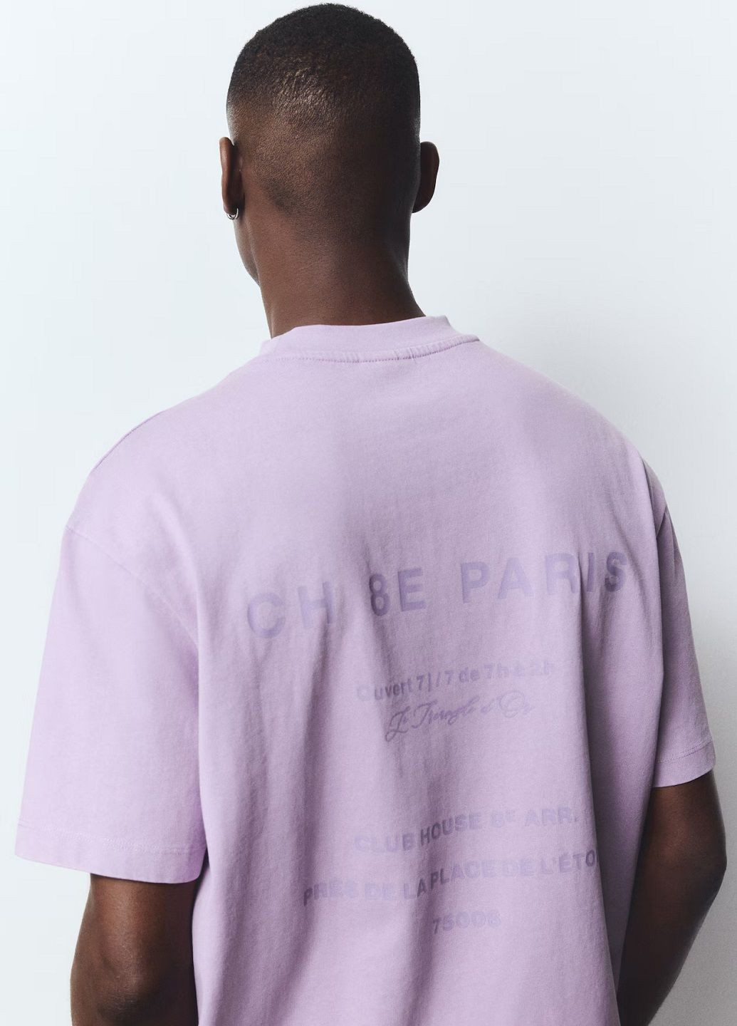 Фіолетова футболка H&M