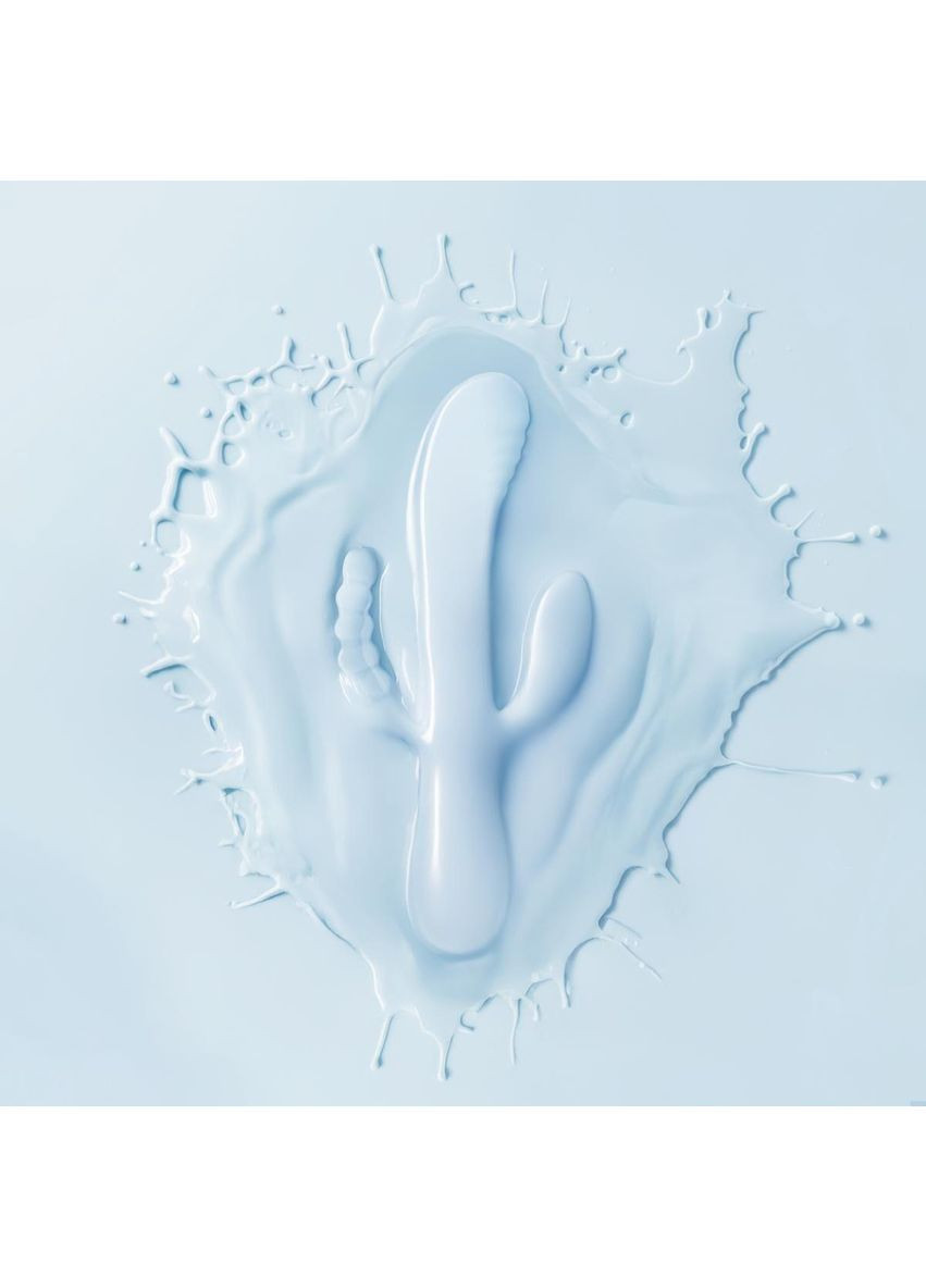 Вібратор-кролик Good Vibes Only — SAGE Triple Stimulation Vibe Soft Silicone — Blue No Brand (369636888)