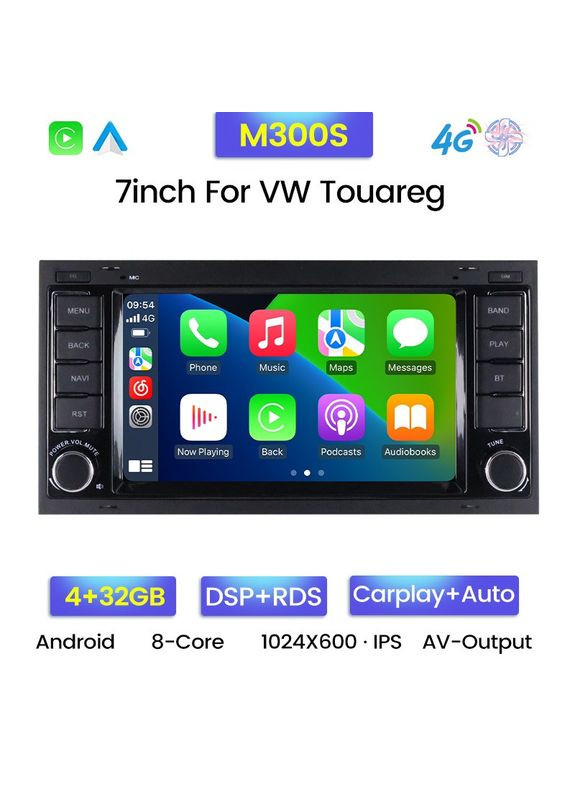 Штатная магнитола MS VW Touareg (2002-2010) 7' IPS CarPlay Mekede (352263073)