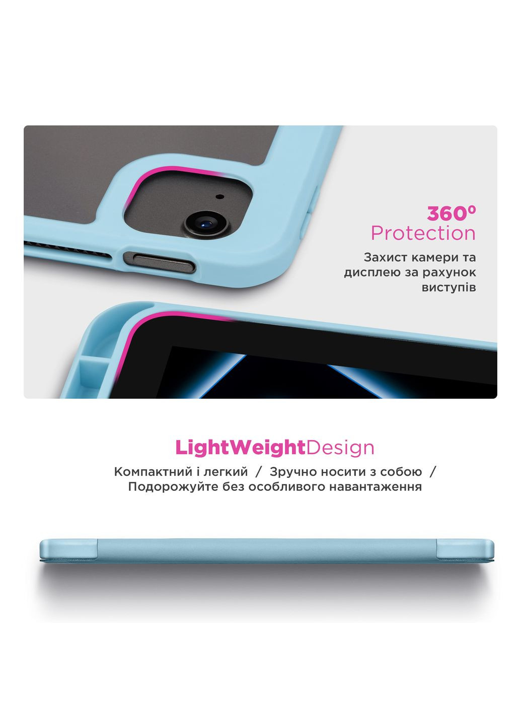 Чехол Y-Type PEN для Samsung Galaxy Tab A9+ Blue (ARM85501) ArmorStandart (352474474)