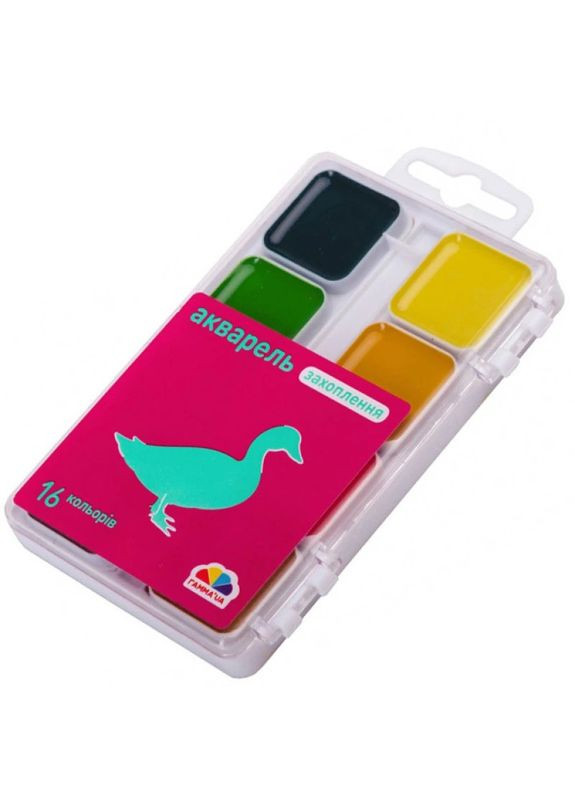 Акварельные краски "Восторг" 200107, 16 цветов ГАММА'UA (327873587)