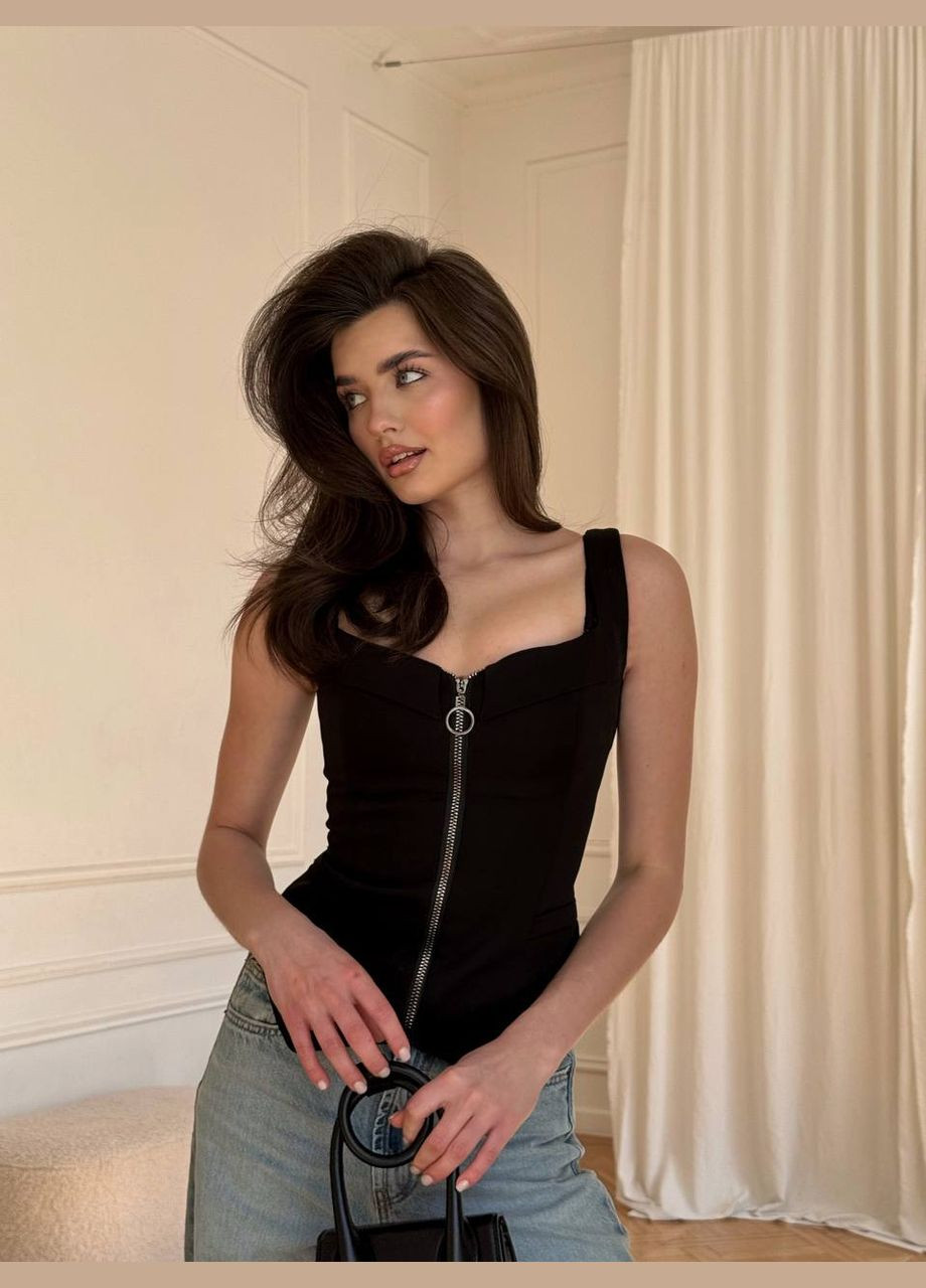 Чорна корсет жіночий No Brand