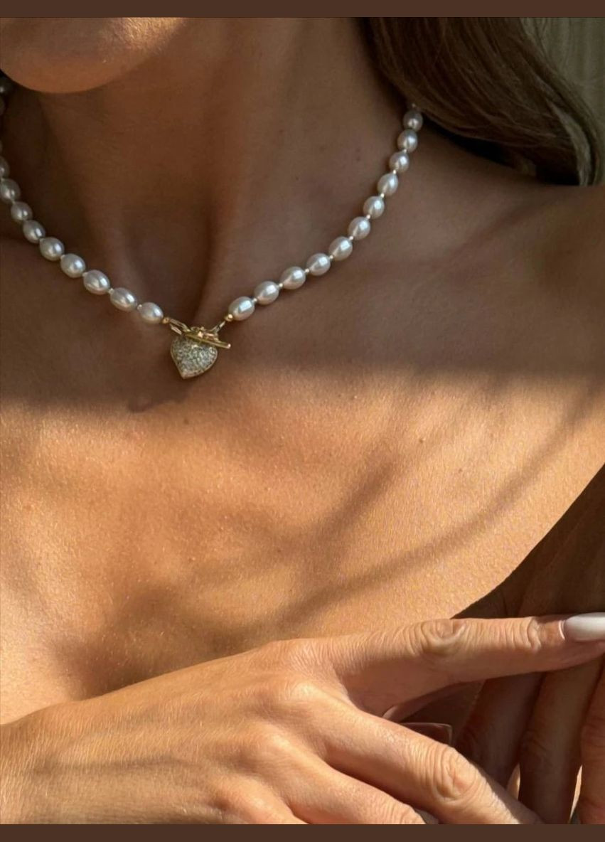 Колье "Diamond Нeart" Le'Perle (312519966)