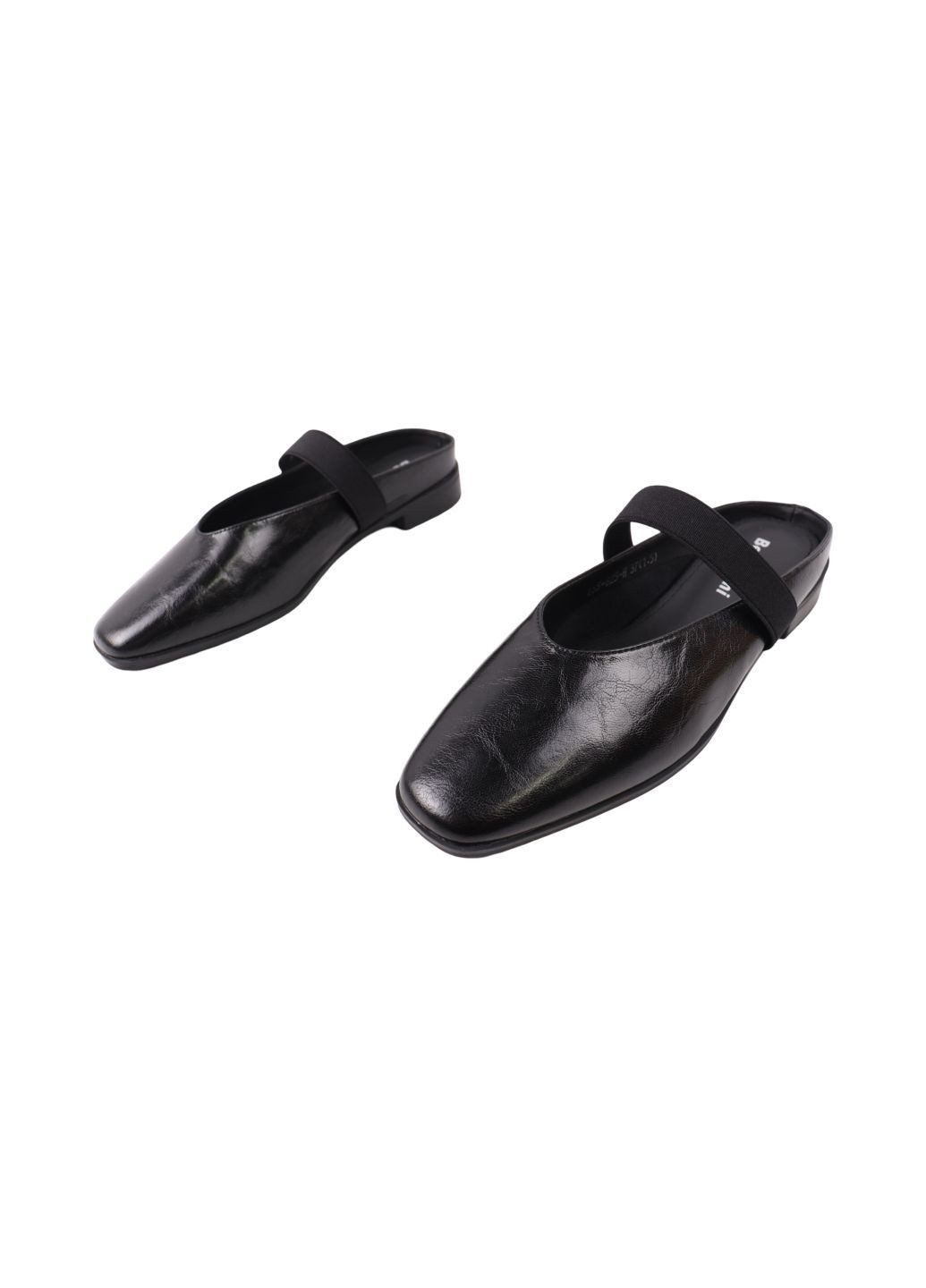 Черные сабо женские черные натуральная кожа Berisstini