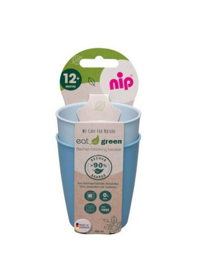 Склянки для пиття "Зелена серія", блакитні MIC (318016199)