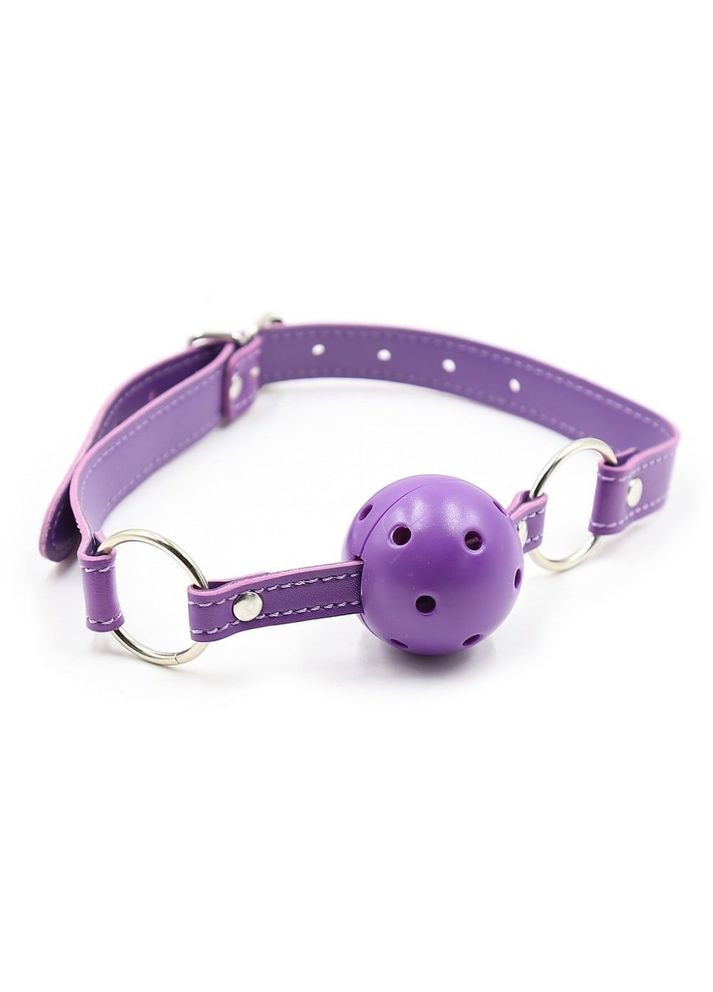Кляп, фиолетовый шарик на фиолетовом ремешке CherryLove DS Fetish (293293854)