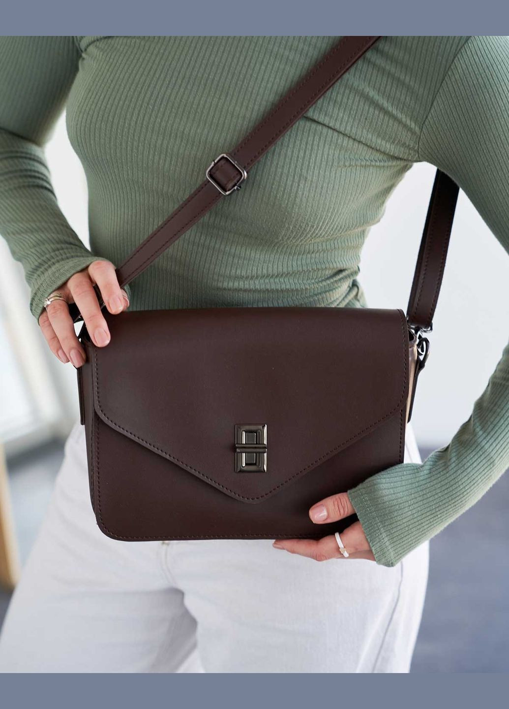 Стильная женская сумочка белая Регина (stilxna-zhnocha-sumochka-regna) WeLassie (342199402)