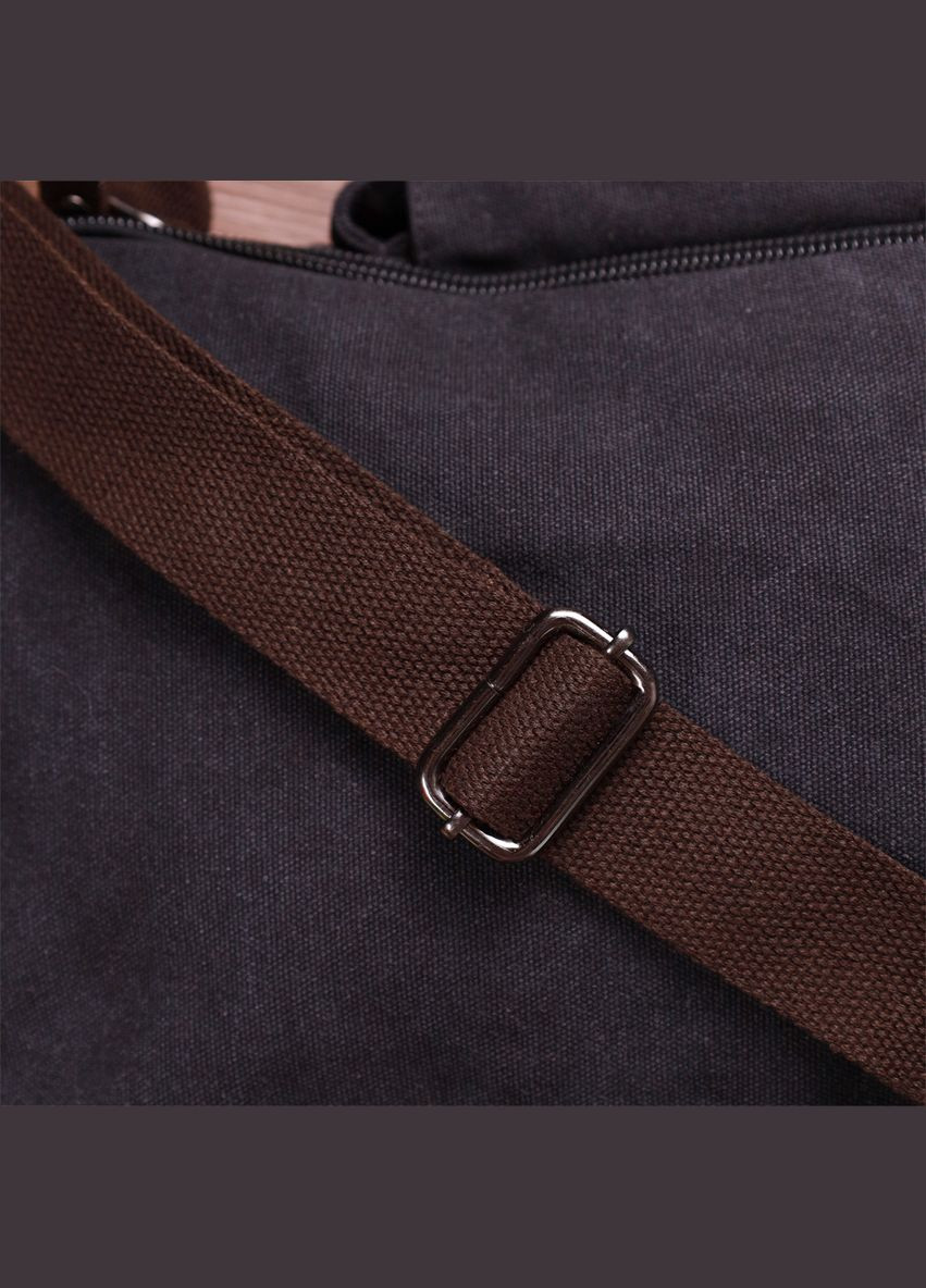 Сумка чоловіча через плече з чохлом для води 22208 Чорний Vintage (302008745)