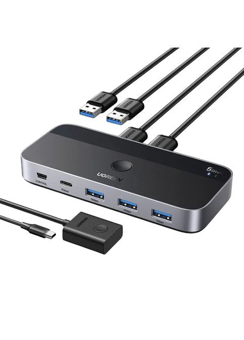 KVM-переключатель CM662 2 in 4 out (15705) Ugreen (322895957)