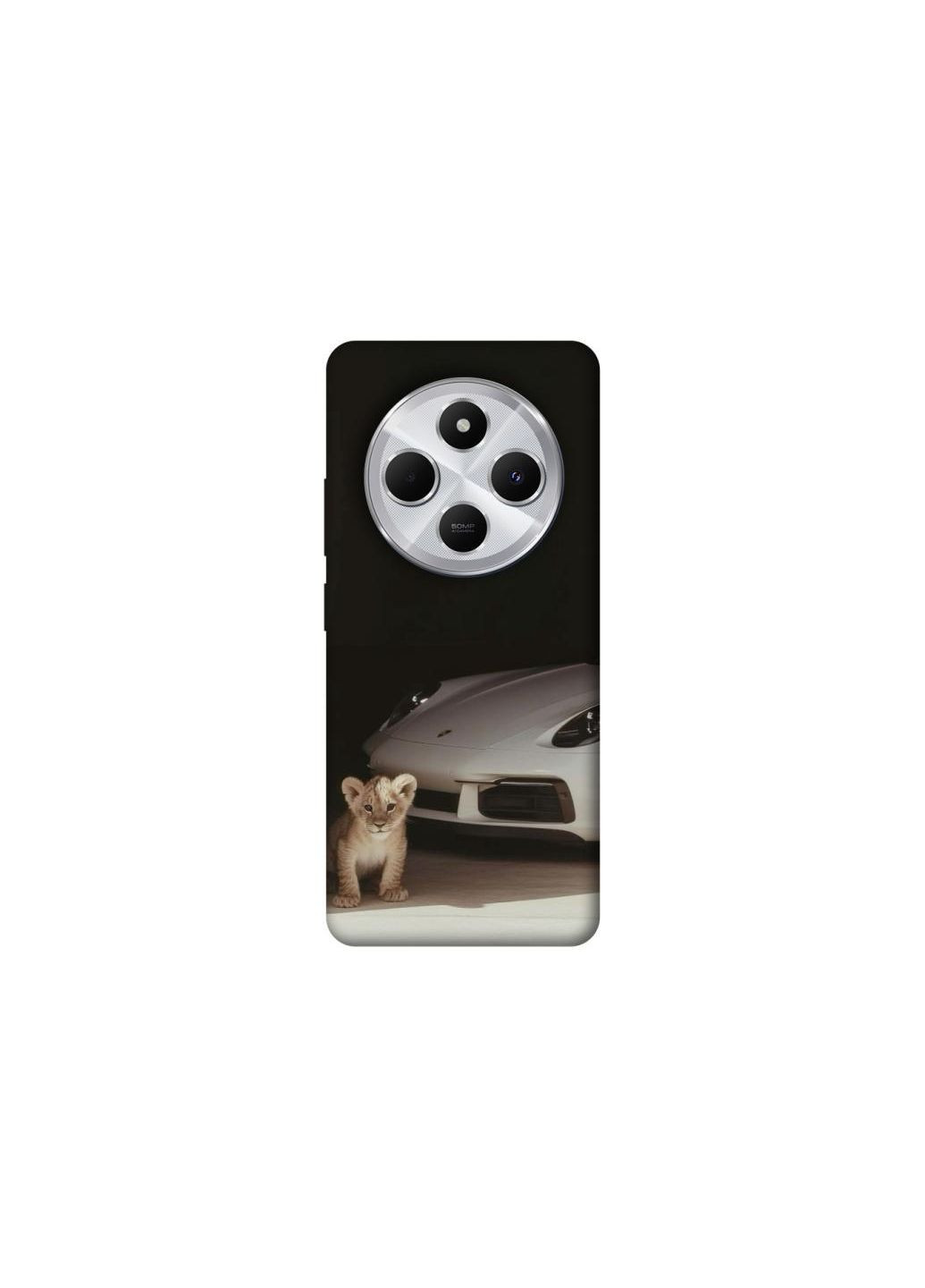 Чехол на Xiaomi Redmi 14C / Poco C75 Porsche white Frontalka (353838768)