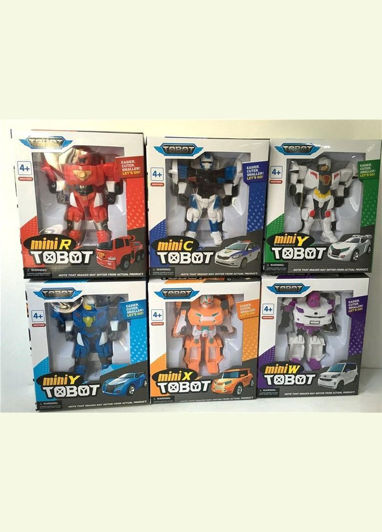 G483198 -A38 Игрушечный трансформер робот Tobot 6 видов Huada Toys (330605712)