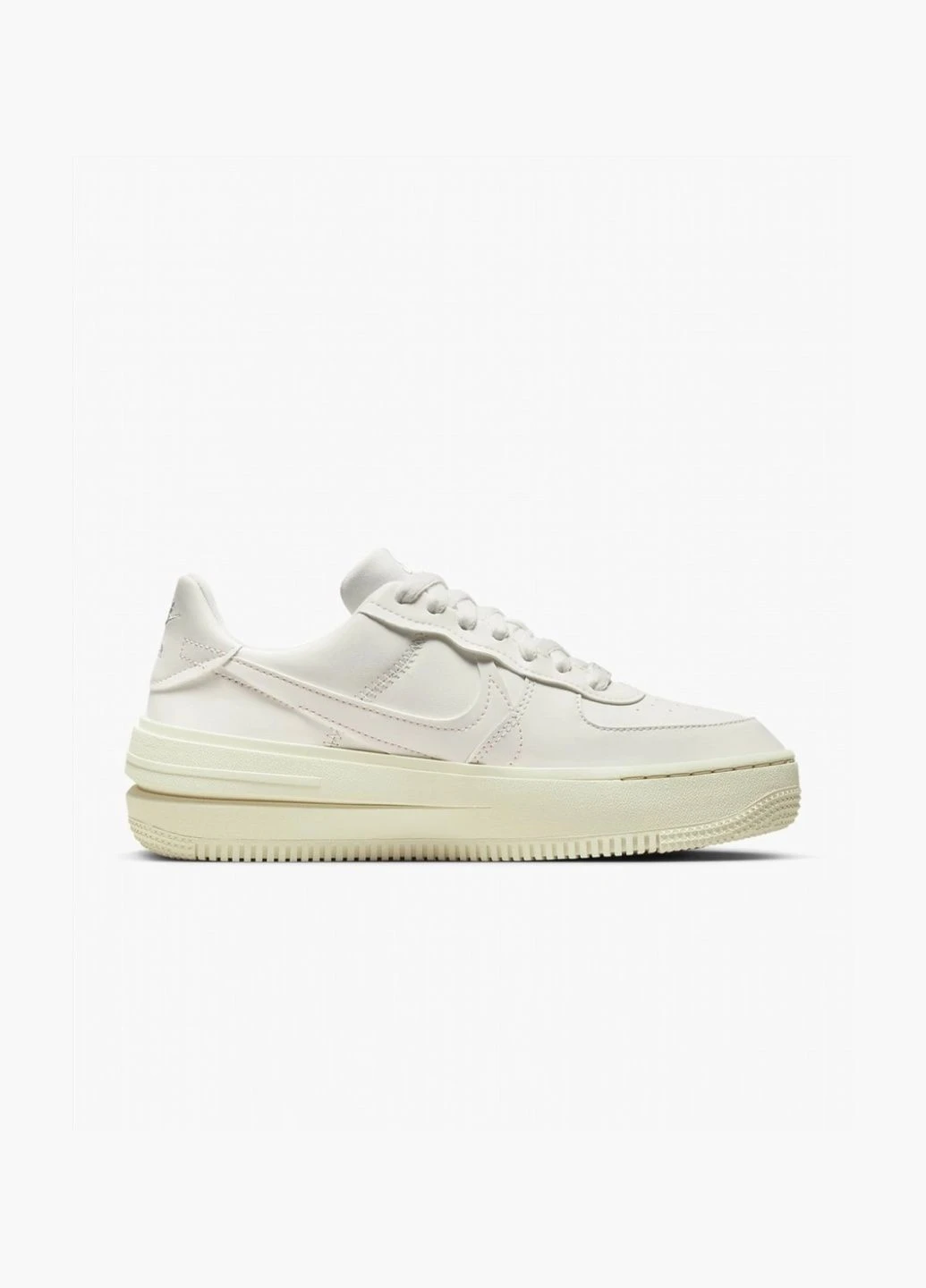 Кроссовки женские Sportswear Air Force 1 Plt.Af.Orm Beige Nike бежевые (333651701)