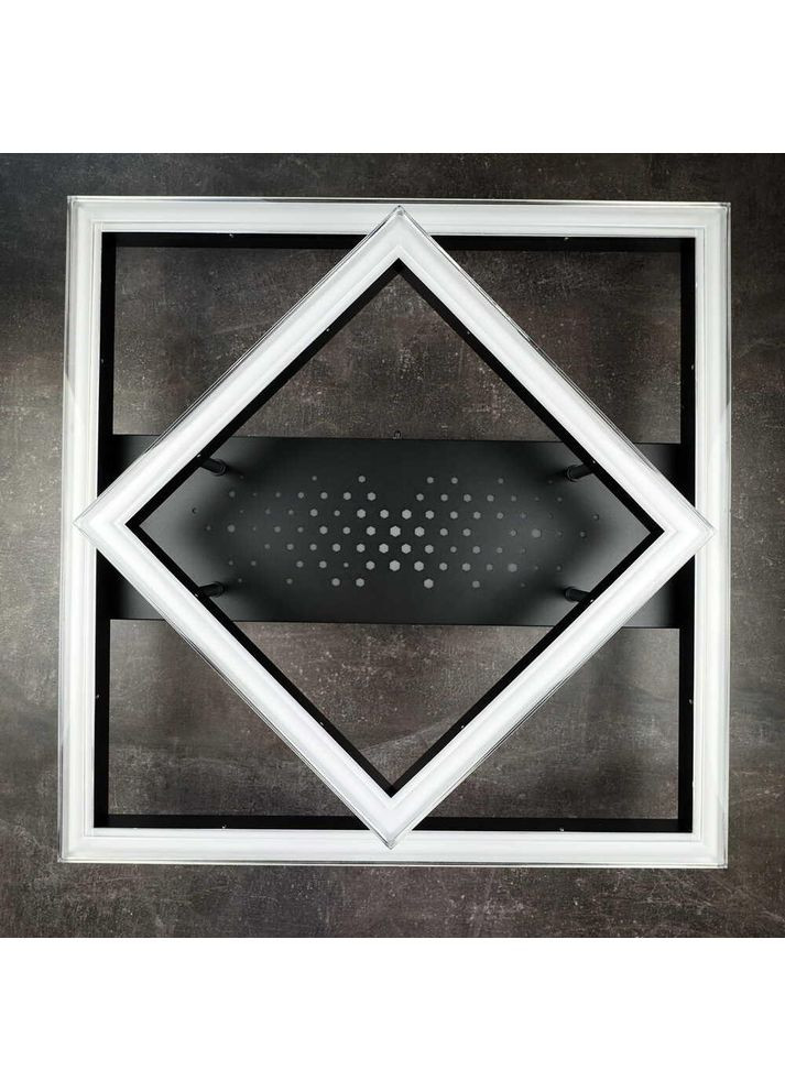 Світильник LED smart KENZO-S+пульт 100W 3000-5000K IP20 квадрат чорний Violux (365651473)