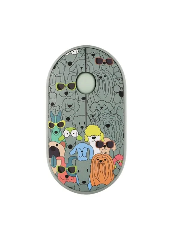 Мышка MF300 PETSDOGS Silent Wireless/Bluetooth Green (-MF300WPETSGN) 2E (399071628)