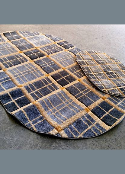 Килим 0.7х1.1 рельєфний Туреччина Konfetti Carpet 0396 (300096914)