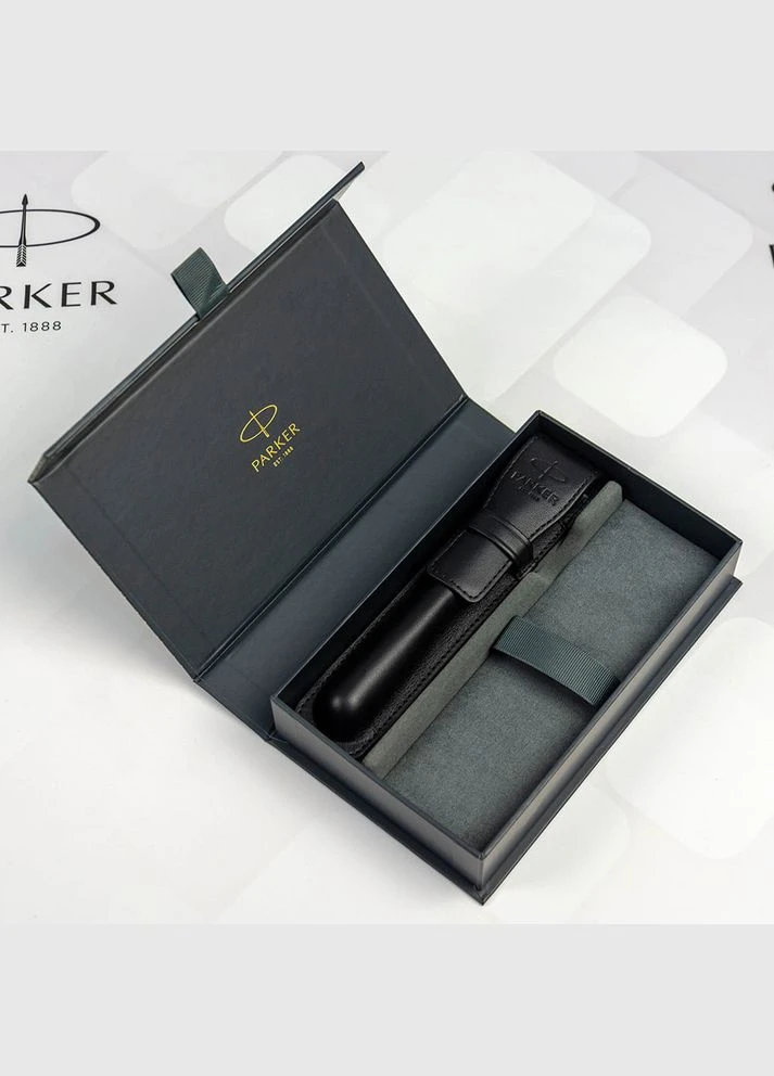 Подарункова коробка з чохлом GIFT24 Premium Leather Pen pouch Parker (372666601)