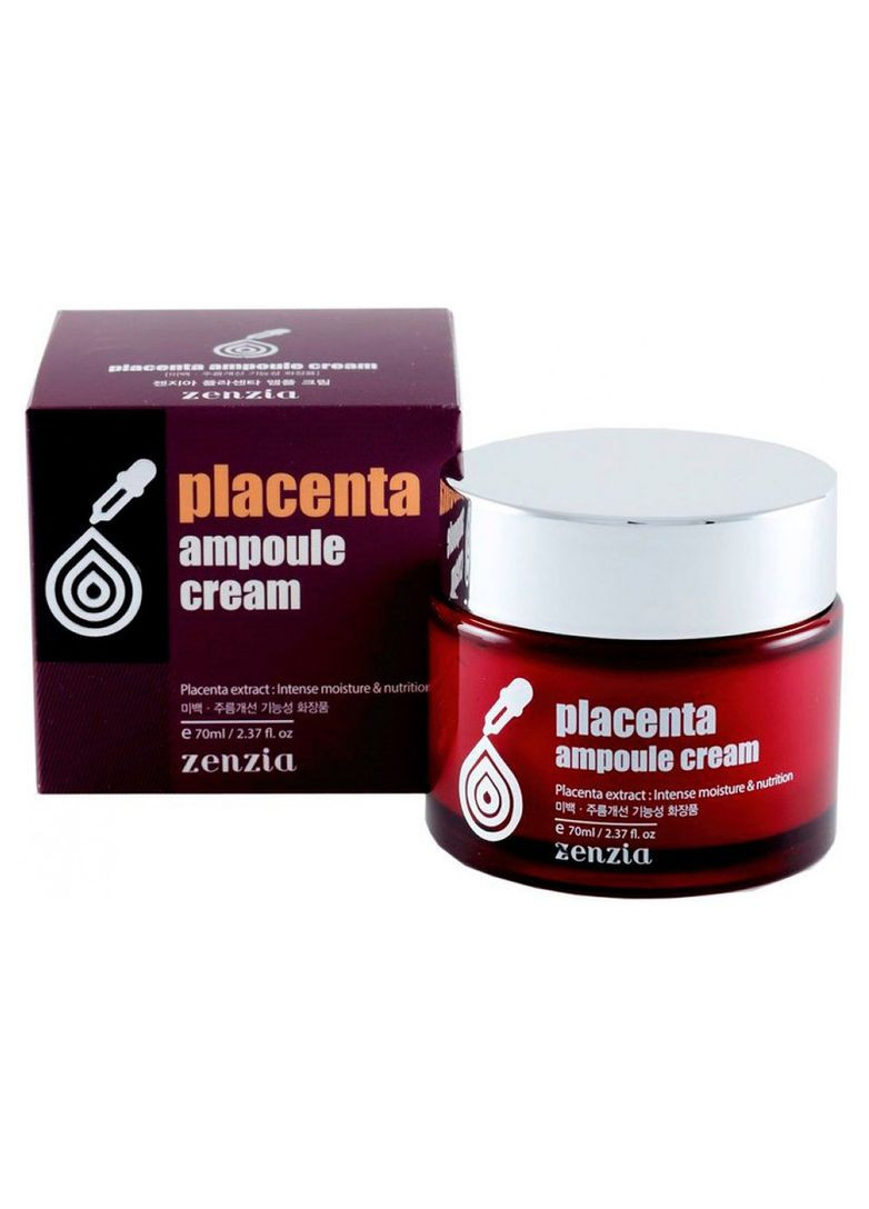 Zenzia Крем для обличчя з плацентою Placenta Ampoule Cream 70ml (2-862718) — Крем, Південна Корея (369794499)