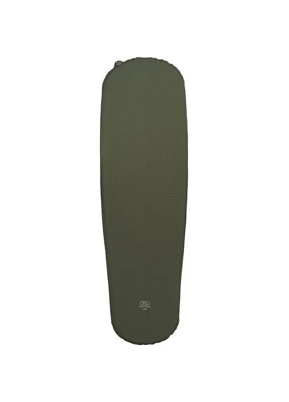 Туристический коврик Kip Self-inflatable Sleeping Mat 3 cm Olive 185см (929795) Highlander (322207127)