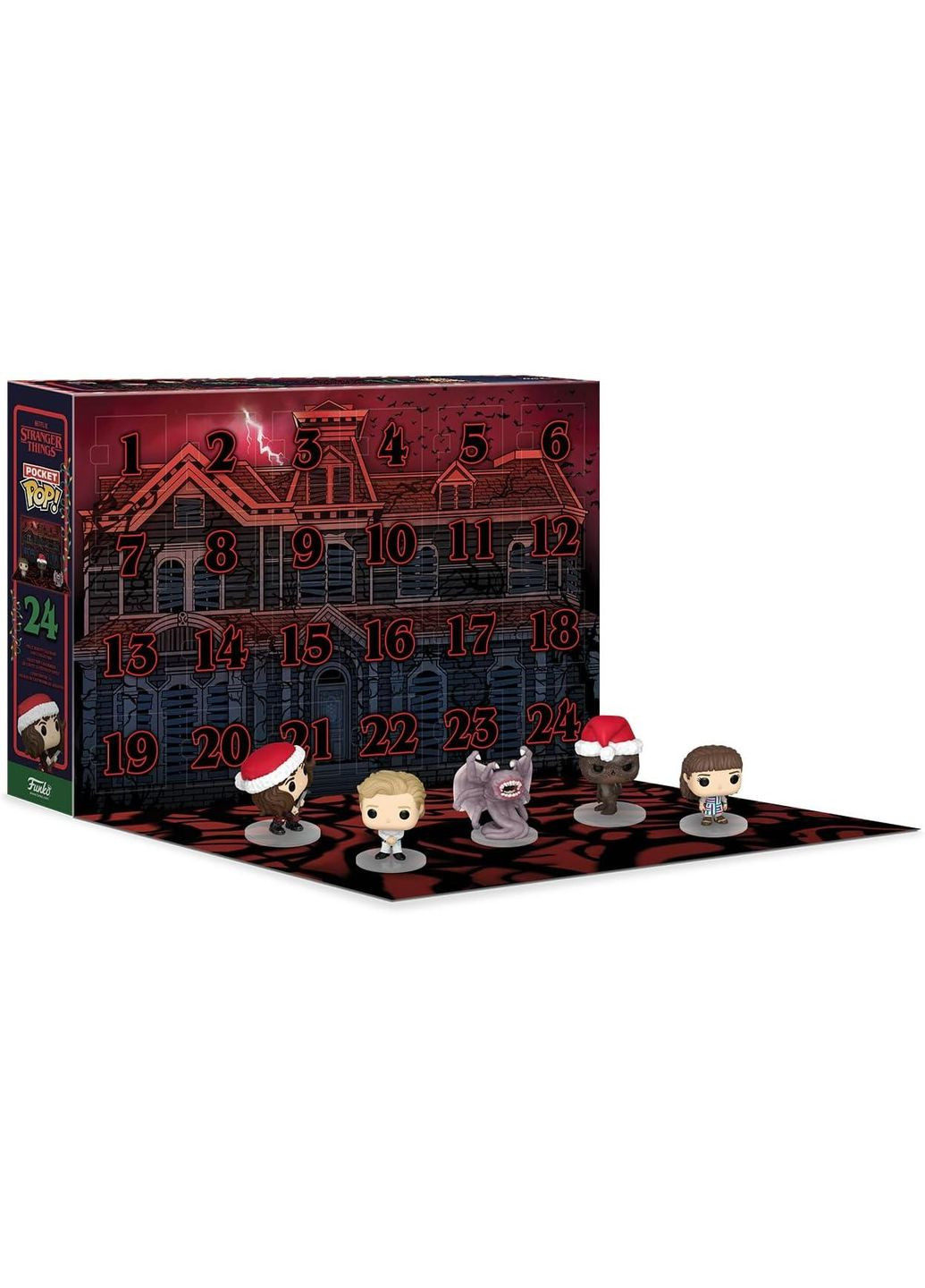 Адвент календар Дивні дива Pop Advent Calendar Stranger Things Подарунковий набір фігурок Фанко Поп 2024 Funko (367191297)