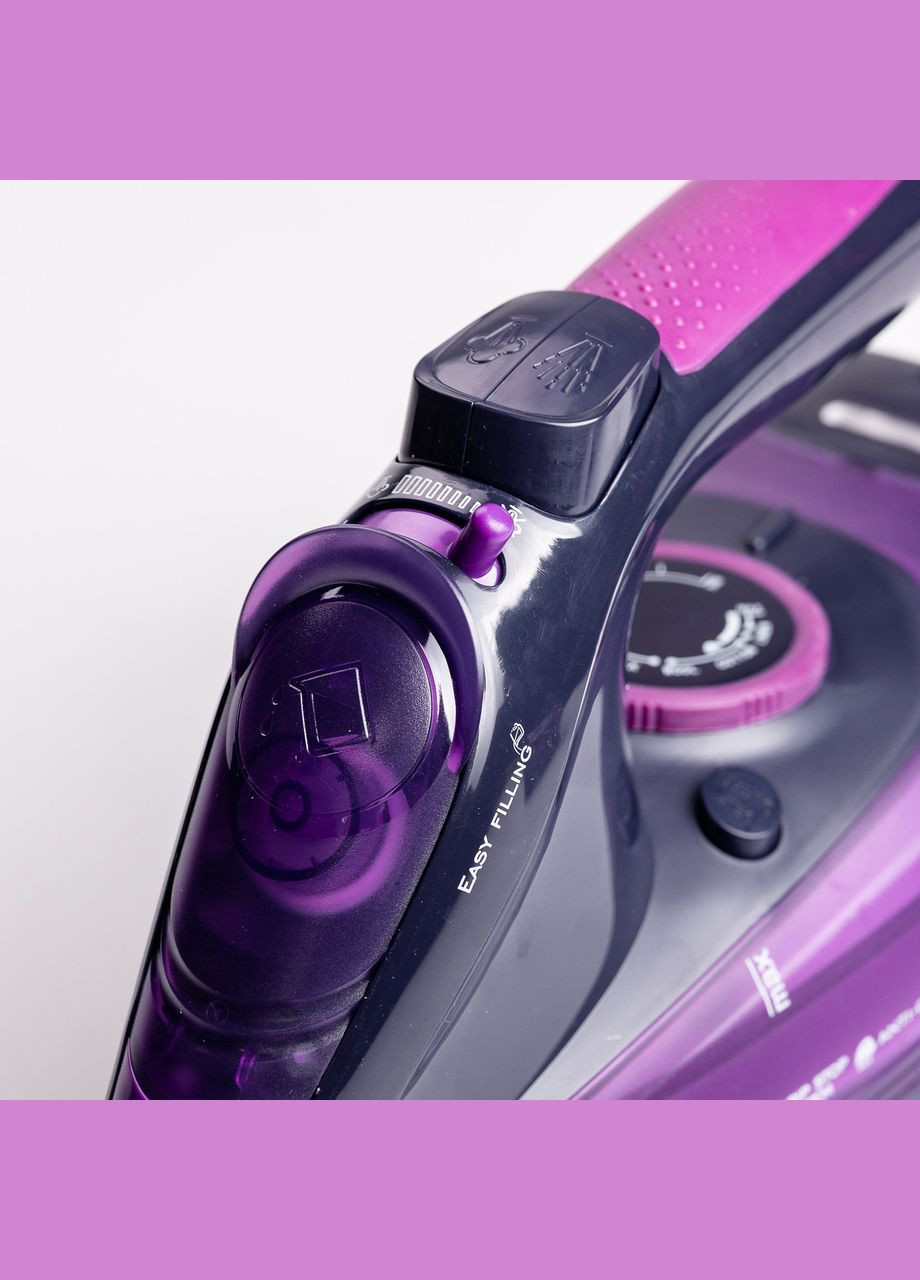 Ручной утюг беспроводной для одежды профессиональный паровой 2400 Вт Sokany (322237665)