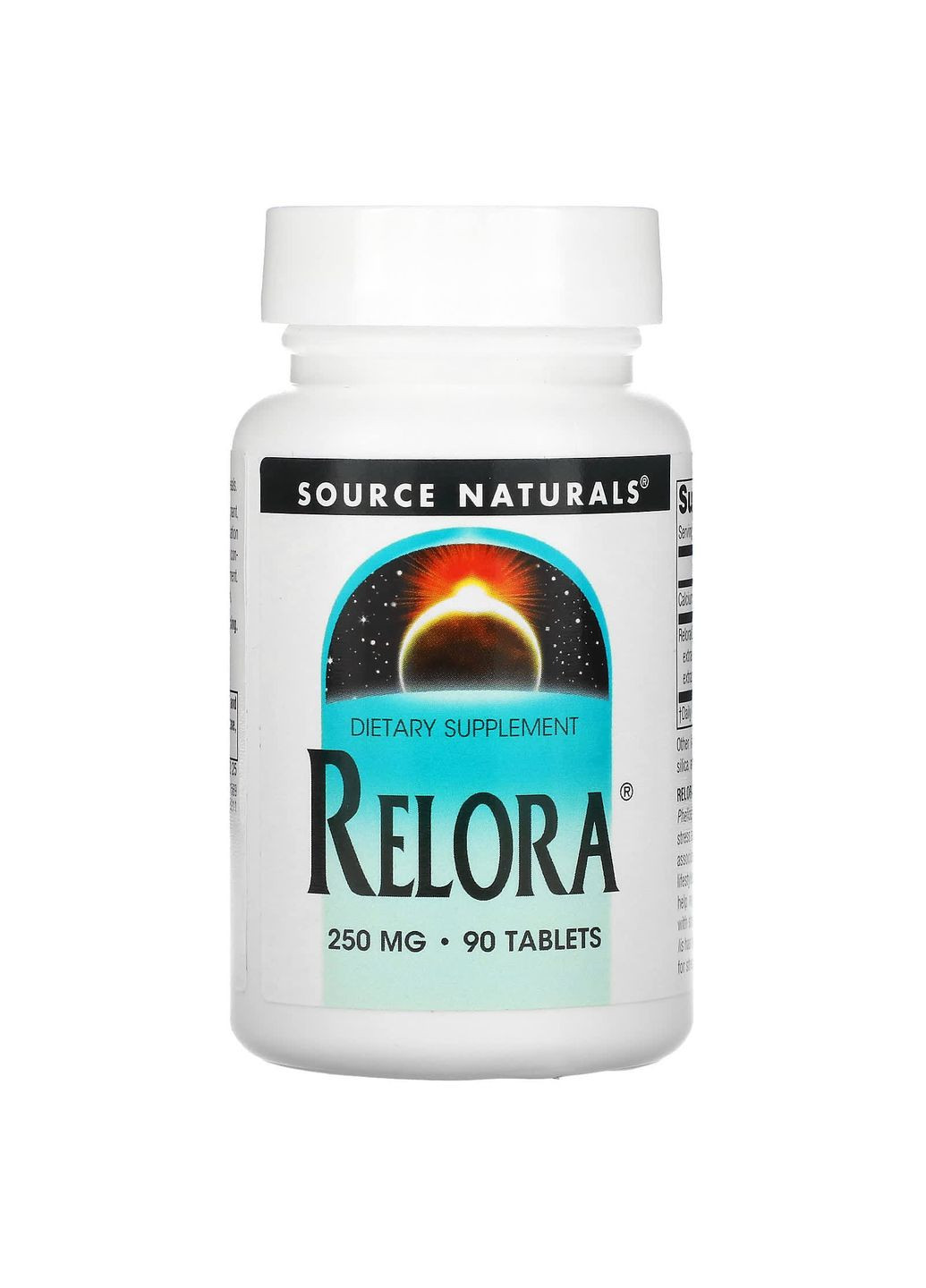 Зниження рівня кортизолу, Relora,, 250 мг, 90 таблеток Source Naturals (367988405)