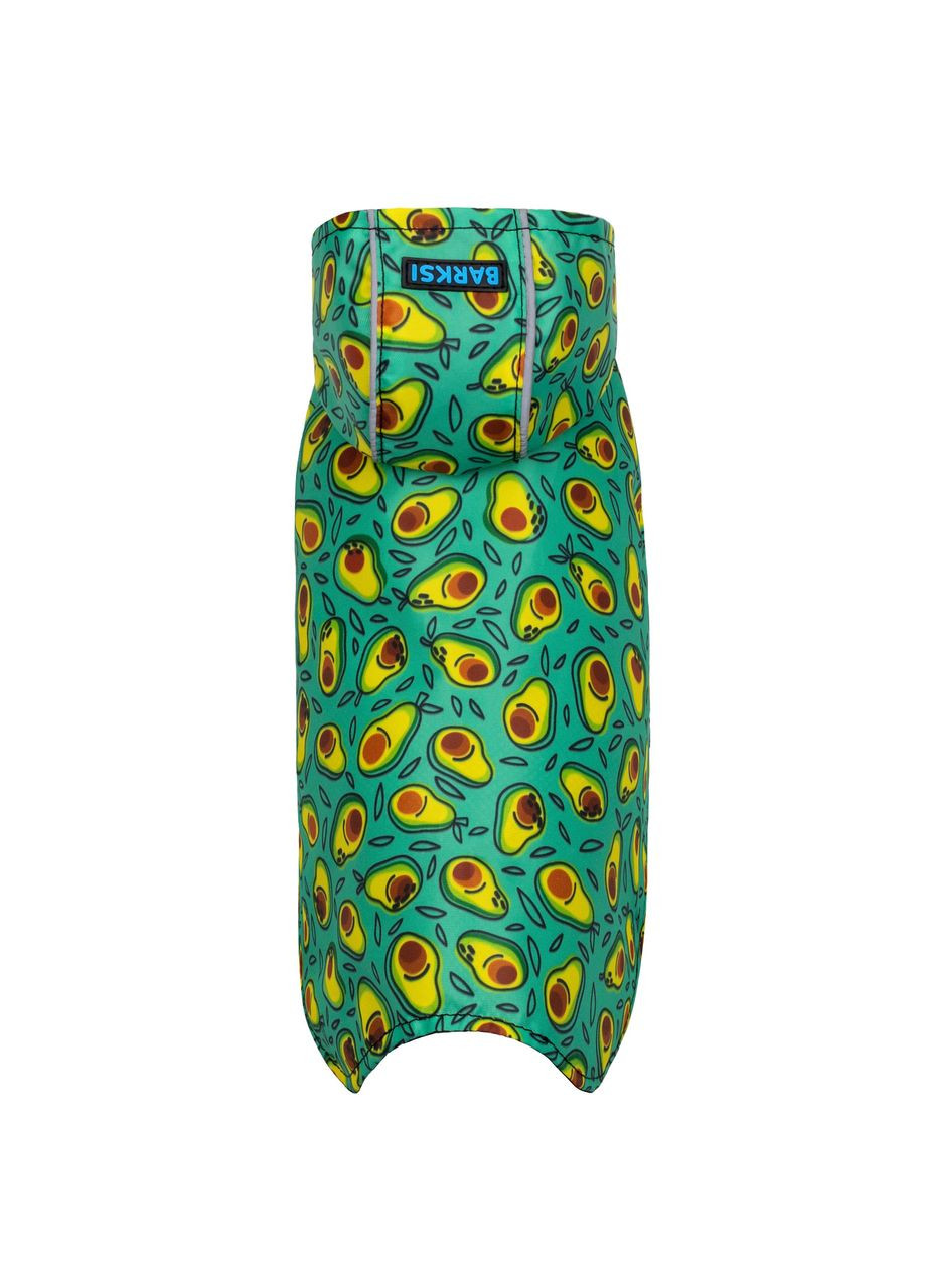 Дощовик для собак Textile з капюшоном Авокадо Barksi (370549619)