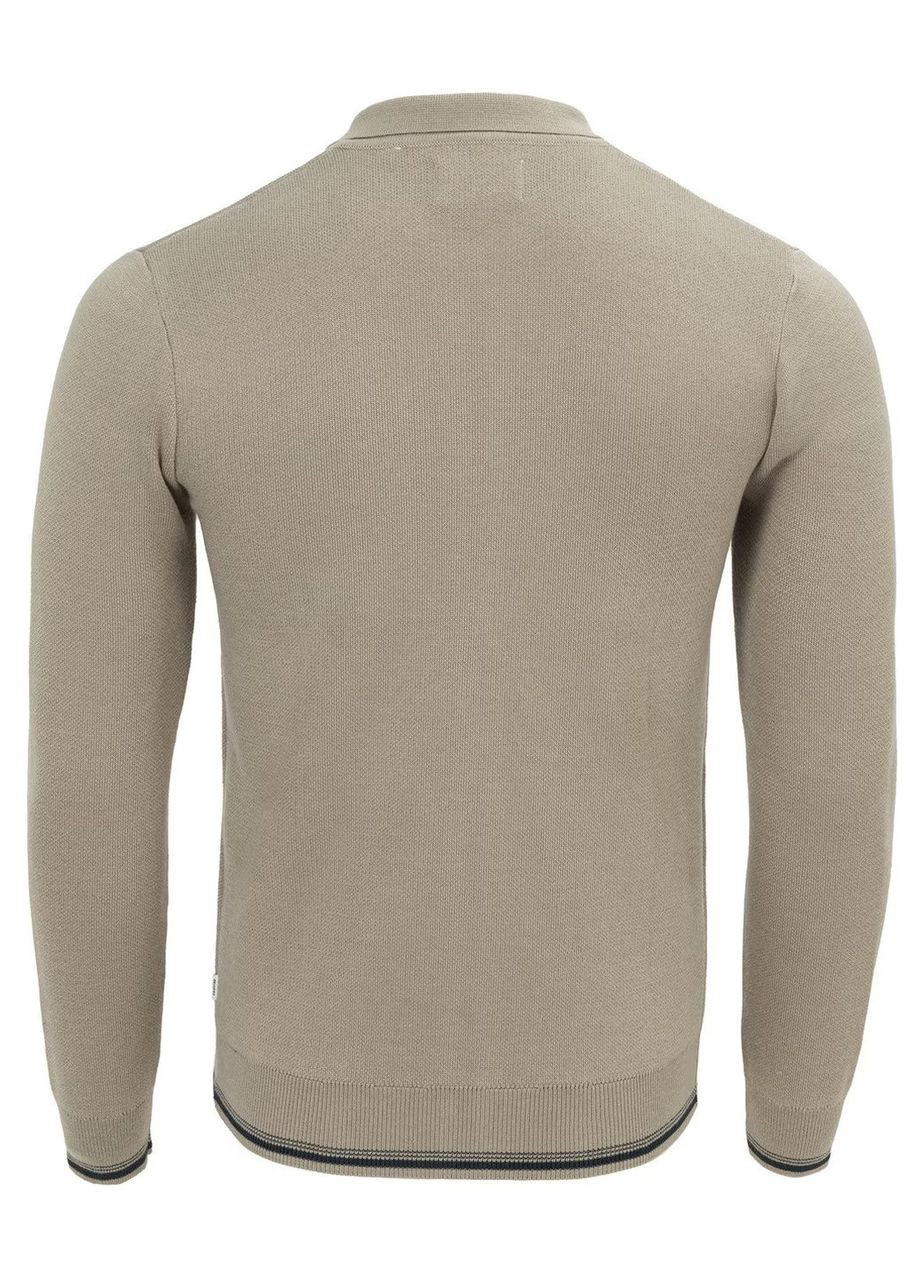 Бежевый кардиган мужской с длинными рукавами Firetrap