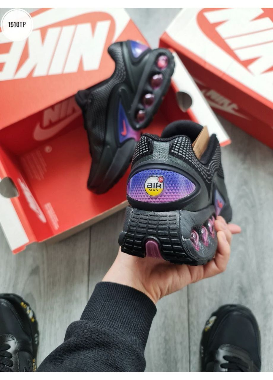 КРОСІВКИ ЖІНОЧІ NIKE AIR MAX DN ALL NIGHT BLACK PURPLE НАЙК АІР МАКС ДН No Brand чорні демісезони (367175709)