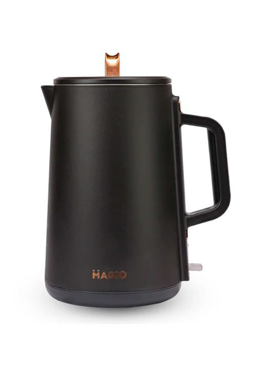 Электрочайник термос MG-517 1,5 л цельно литой1500 Вт Черный Magio (362446461)