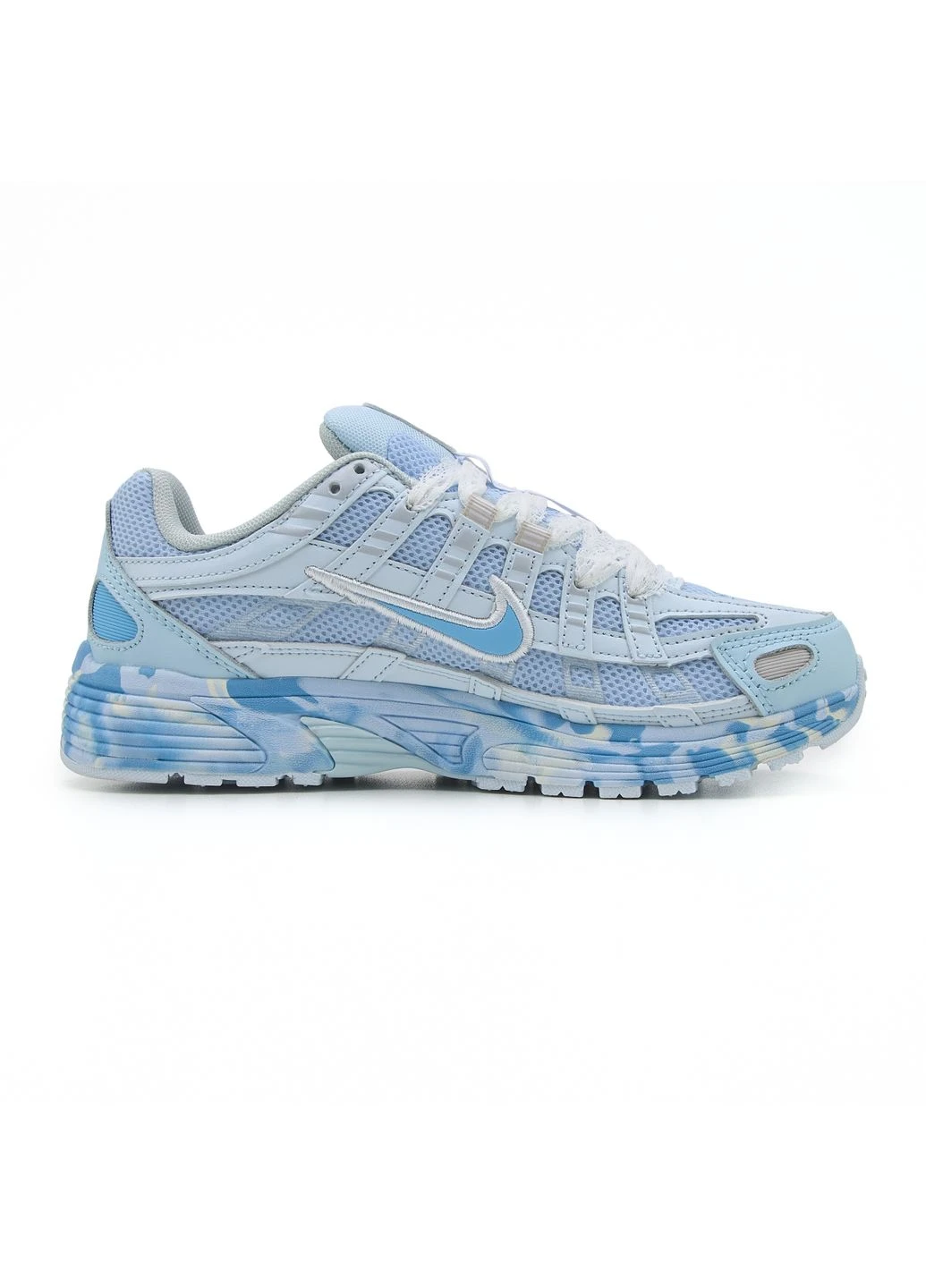 Синие летние кроссовки nike p-6000 rideliner blue найк п-6000 No Brand