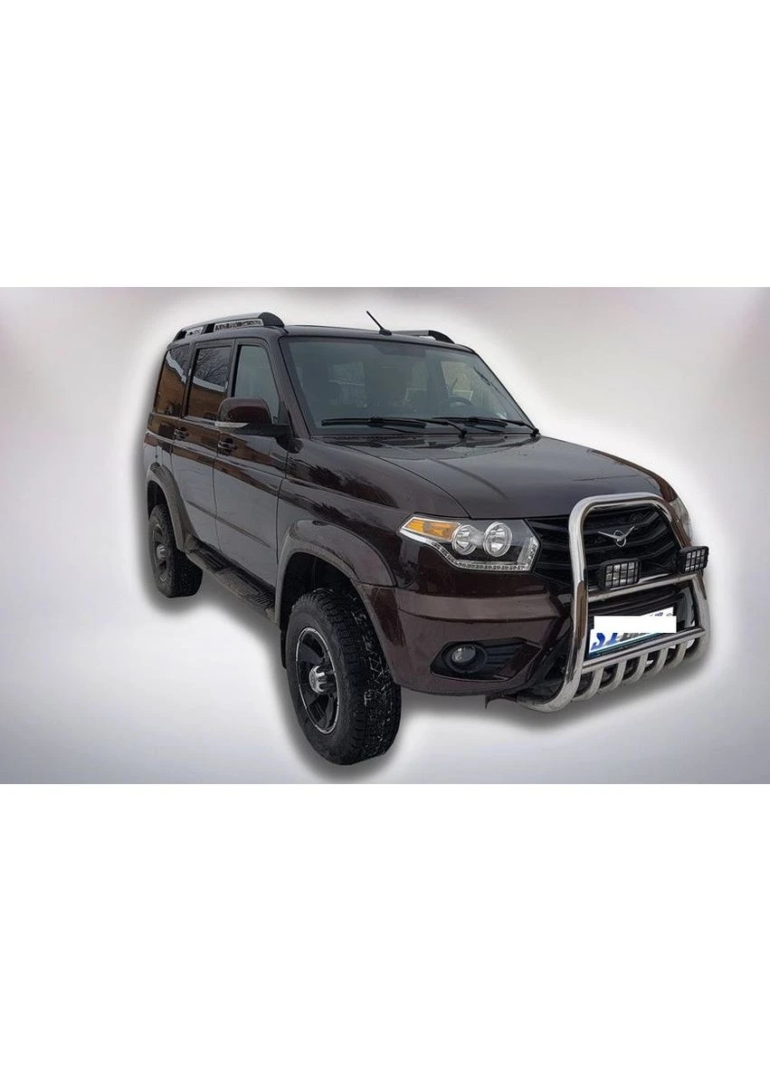 Кенгурник високий (захист переднього бампера) UAZ 3163 2014+ Patriot Patriot (398174990)