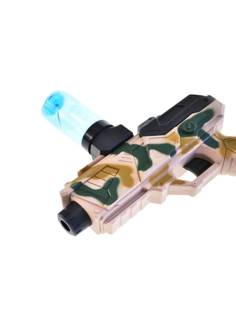 Іграшковий пістолет 2в1 з поролоновими патронами і брязкальцями з м'ячиків пластиковий 010-2 в асортименті YG Toys Збр6102 (370654377)