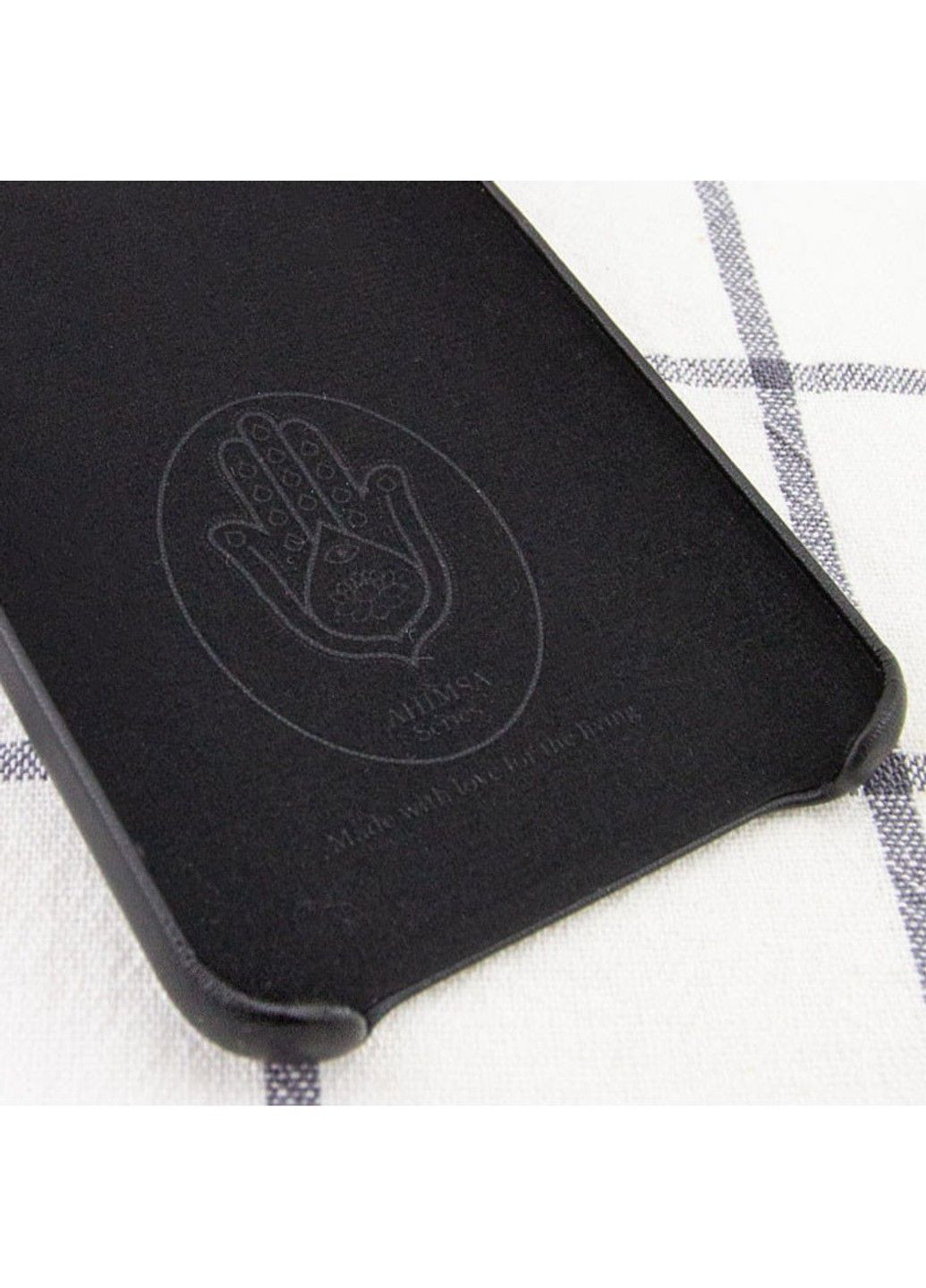 Кожаный чехол PU Leather Case Logo (A) для Apple iPhone 12 Pro / 12 (6.1") AHIMSA (292633068)