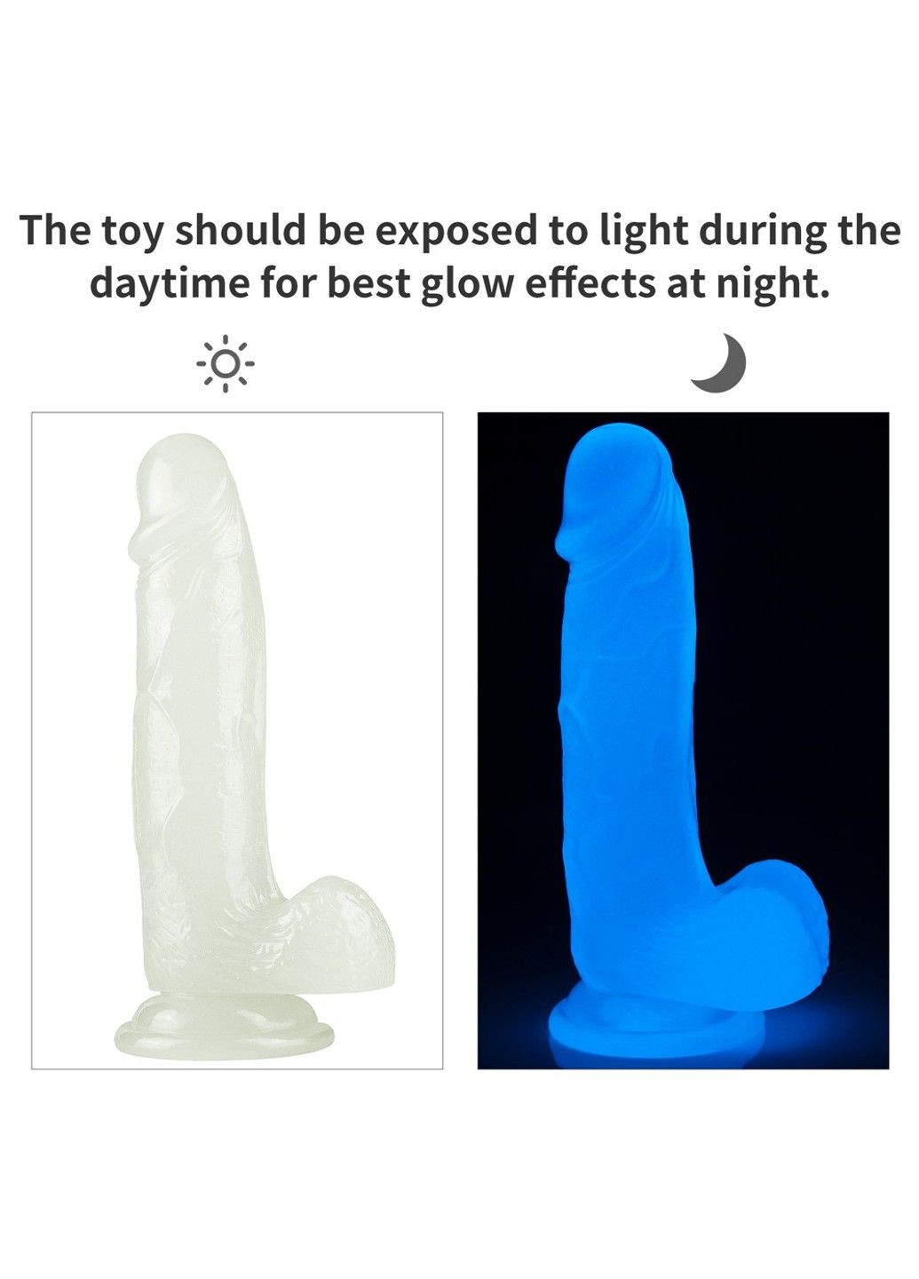 Фаллоимитатор который светиться в темноте LUMINO Lovetoy (284739720)