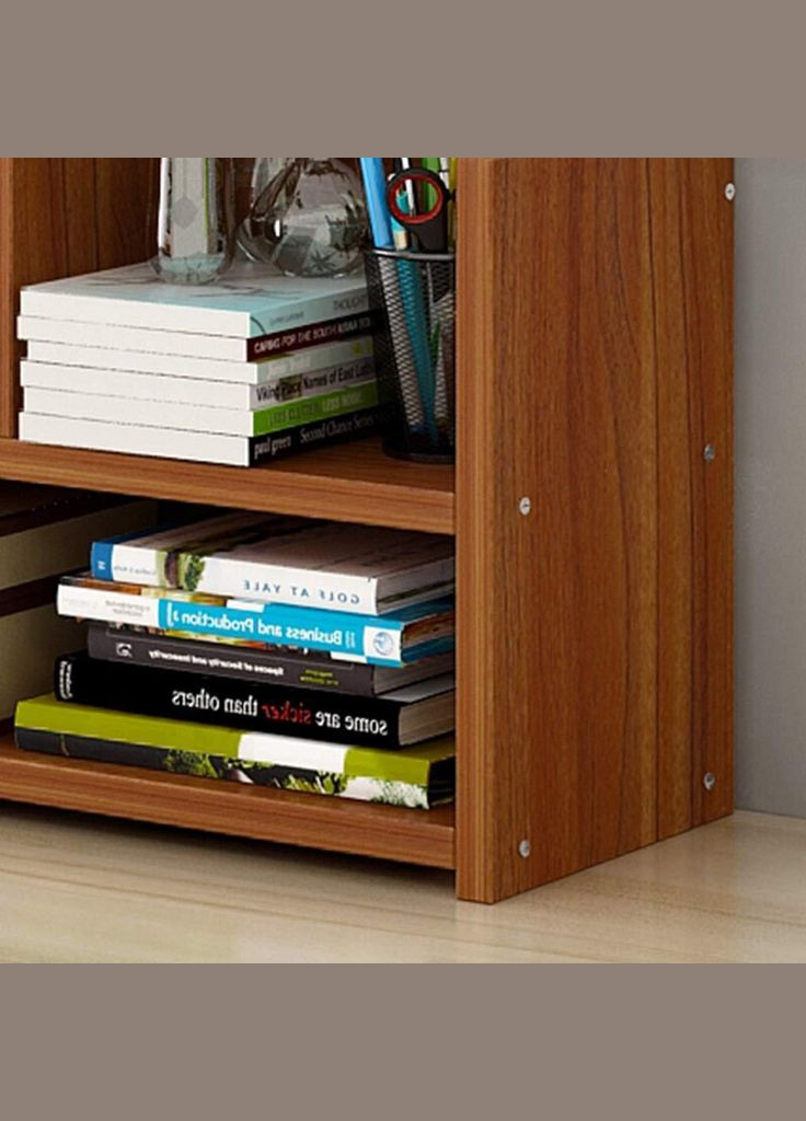 Настольная книжная полка из дерева Куприн капучино (КПЛ-000909) No Brand (328414500)