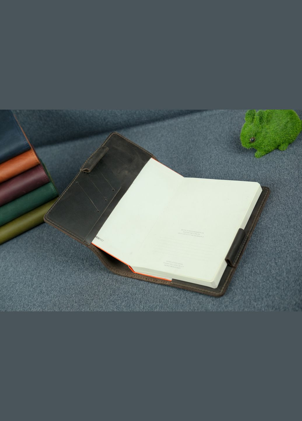 Кожаная обложка для ежедневника формата А5, Модель №12, натуральная Винтажная кожа, цвет Шоколад Berty (299397055)