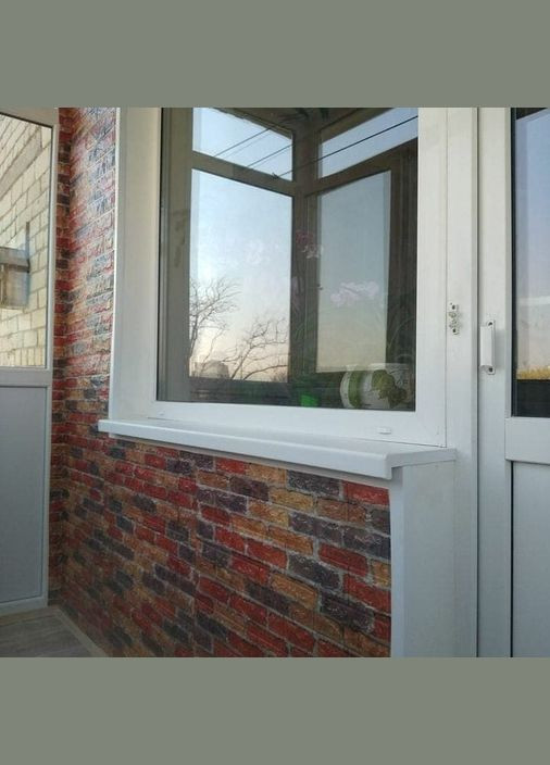 Самоклеющаяся декоративная 3D панель под бежево екатеринославский кирпич в рулоне 3080х700х3мм 3D Loft (298400606)