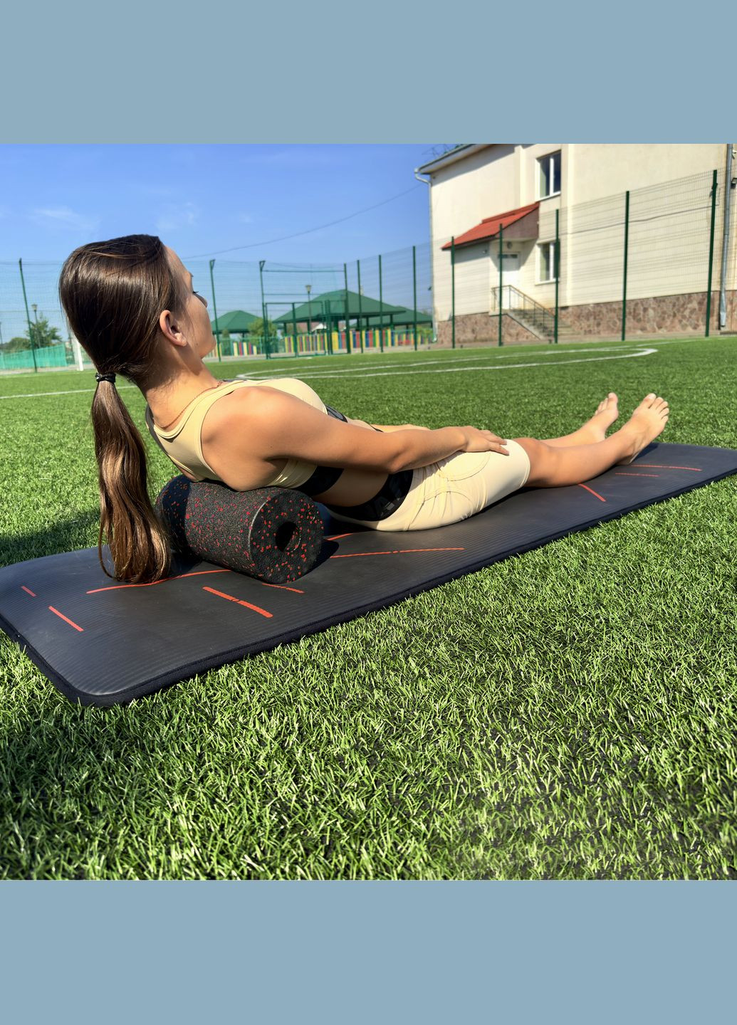 Масажний набір (Ball 8 см, Duoball 8 х 16 см та Foam Roller 30 х 15 см) Cornix XR-0080 (275654230)